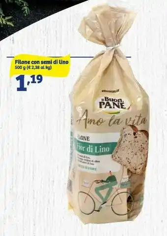 In'S Mercato Filone con semi di lino offerta