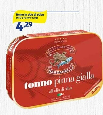 In'S Mercato Tonno in olio di oliva offerta
