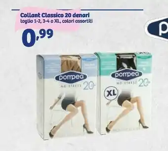 In'S Mercato Pompea collant classico 20 denari offerta
