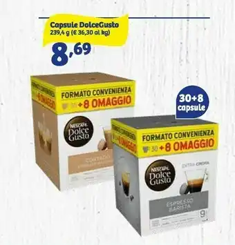 In'S Mercato Nescafe capsule dolcegusto offerta