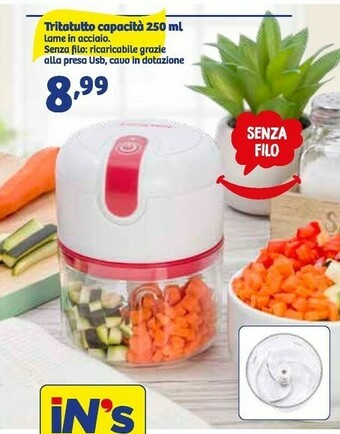 In'S Mercato Tritatutto capacità 250 ml offerta