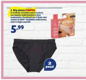 In'S Mercato Pompea 2 slip donna offerta