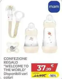 Bimbo Store Mam confezione regalo "welcome to the world" offerta