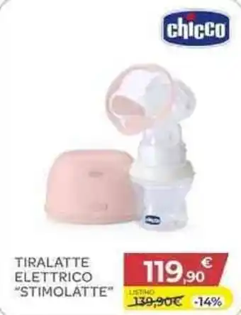 Bimbo Store Chicco tiralatte elettrico "stimolatte" offerta
