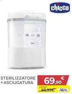 Bimbo Store Chicco sterilizzatore +asciugatura offerta
