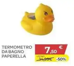 Bimbo Store Termometro da bagno paperella offerta