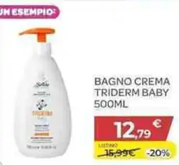 Bimbo Store Bionike bagno crema triderm baby offerta