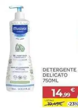 Bimbo Store Mustela detergente delicato offerta