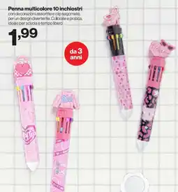 In'S Mercato Penna multicolore 10 inchiostri offerta