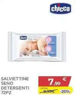 Bimbo Store Chicco salviettine seno detergenti offerta