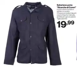 In'S Mercato Sahariana uomo "Ricerche di Coveri" offerta