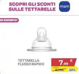 Bimbo Store Mam tettarella flusso rapido offerta