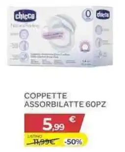 Bimbo Store Chicco coppette assorbilatte offerta