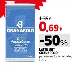 Coop Master Alleanza 3.0 LATTE UHT GRANAROLO parzialmente scremato offerta