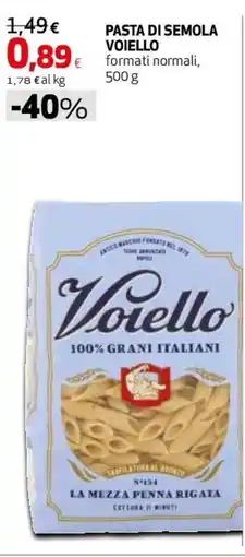 Coop Master Alleanza 3.0 Pasta di semola VOIELLO offerta