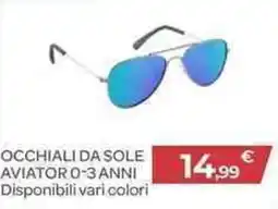 Bimbo Store Occhiali da sole aviator 0-3 anni offerta