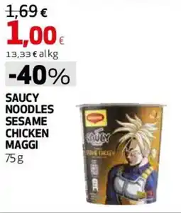 Coop Master Alleanza 3.0 Saucy noodles sesame chicken MAGGI offerta