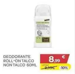Bimbo Store Fiocchi di riso deodorante roll-on talco non talco offerta