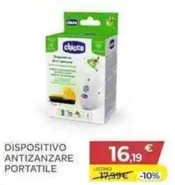 Bimbo Store Chicco dispositivo antizanzare portatile offerta