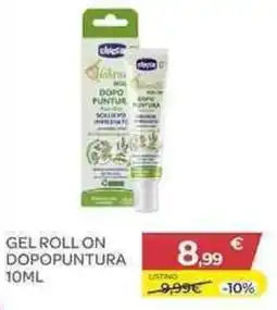 Bimbo Store Chicco gel roll on dopopuntura offerta