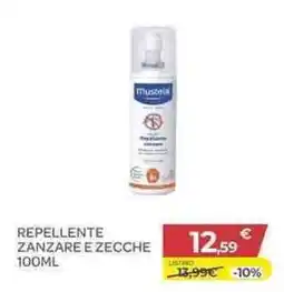 Bimbo Store Mustela repellente zanzare e zecche offerta