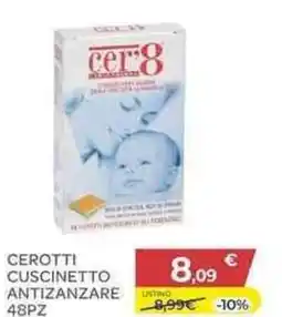 Bimbo Store Cer8 cerotti cuscinetto antizanzare offerta