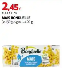 Coop Master Alleanza 3.0 Mais BONDUELLE offerta