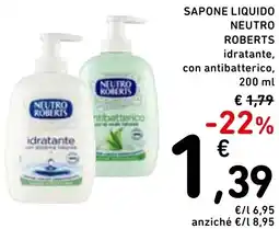 Spazio Conad Sapone liquido NEUTRO ROBERTS offerta