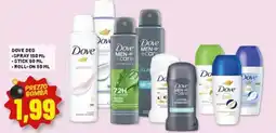 Risparmio Casa Dove deo, spray, stick, roll-on offerta