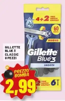 Risparmio Casa Gillette blue 3 classic offerta