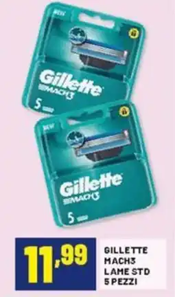 Risparmio Casa Gillette mach3 lame STD offerta