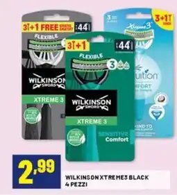 Risparmio Casa Wilkinson xtreme 3 black offerta