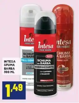 Risparmio Casa Intesa spuma barba offerta