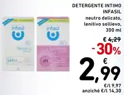 Spazio Conad Detergente intimo INFASIL offerta