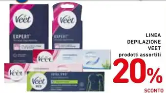 Spazio Conad Linea depilazione VEET offerta