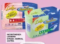 Risparmio Casa Incontinenza leggera offerta