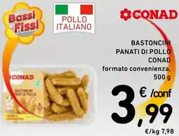 Spazio Conad Bastoncini panati di pollo CONAD offerta
