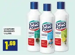 Risparmio Casa Lysoform pavimenti offerta