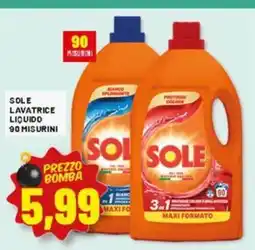 Risparmio Casa Sole lavatrice liquido offerta