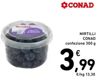 Spazio Conad Mirtilli CONAD offerta