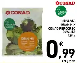 Spazio Conad Insalata gran mix CONAD PERCORSO QUALITÀ offerta
