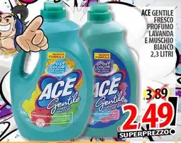 Il Genio Supermercato Ace gentile fresco profumo lavanda e muschio bianco offerta