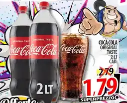 Il Genio Supermercato Coca cola original taste offerta