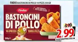 Il Genio Supermercato Findus bastoncini di pollo 10 pezzi offerta