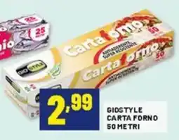 Risparmio Casa Giostyle carta forno offerta