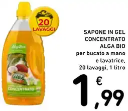 Spazio Conad Sapone in gel concentrato ALGA BIO offerta