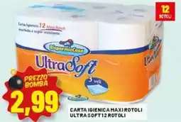 Risparmio Casa Risparmio casa carta igienica maxi rotoli ultrasoft offerta