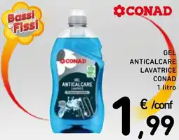 Spazio Conad Gel anticalcare lavatrice CONAD offerta