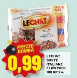 Risparmio Casa Lechat buste italiane flowpack offerta