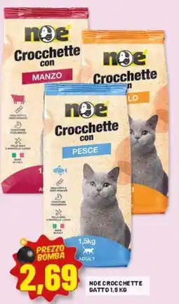 Risparmio Casa Noe crocchette gatto offerta
